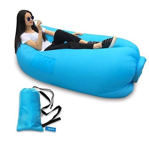 0868 Camping Inflatable Lounger Sofa DeoDap 0868 Camping Inflatable Lounger Sofa DeoDap